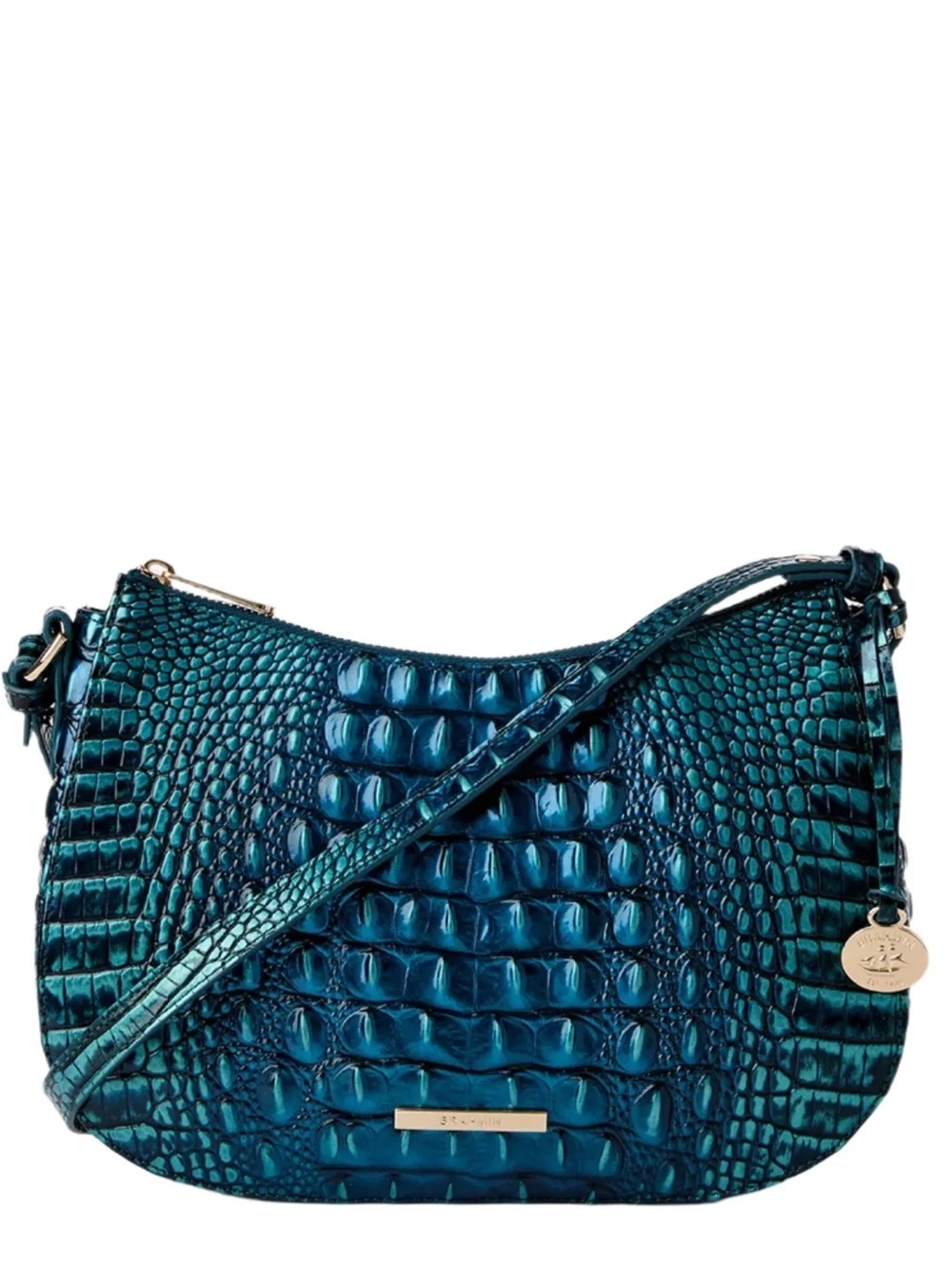 NWT Brahmin Shayna Blue Patina Melbourne